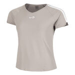 Endless Bekleidung Endless Mesh T-Shirt Damen-Creme