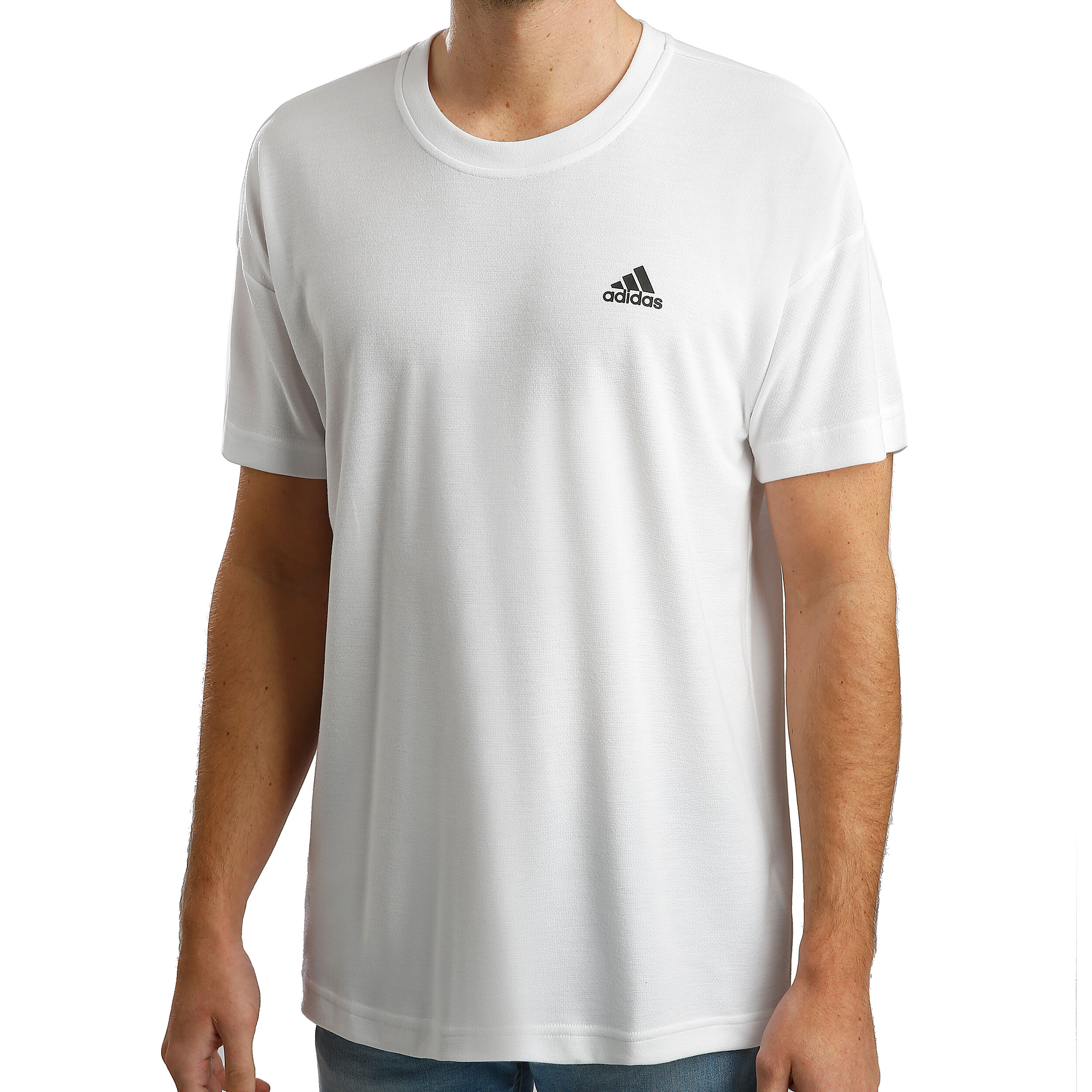 adidas ID Stadium T Shirt Herren WeiB Schwarz online kaufen Padel Point DE