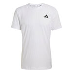 adidas T-Shirt adidas Freelift T-Shirt Herren-weiß