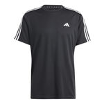 adidas Bekleidung adidas Essentials Train 3-Stripes Training T-Shirt Herren-Schwarz,Weiß