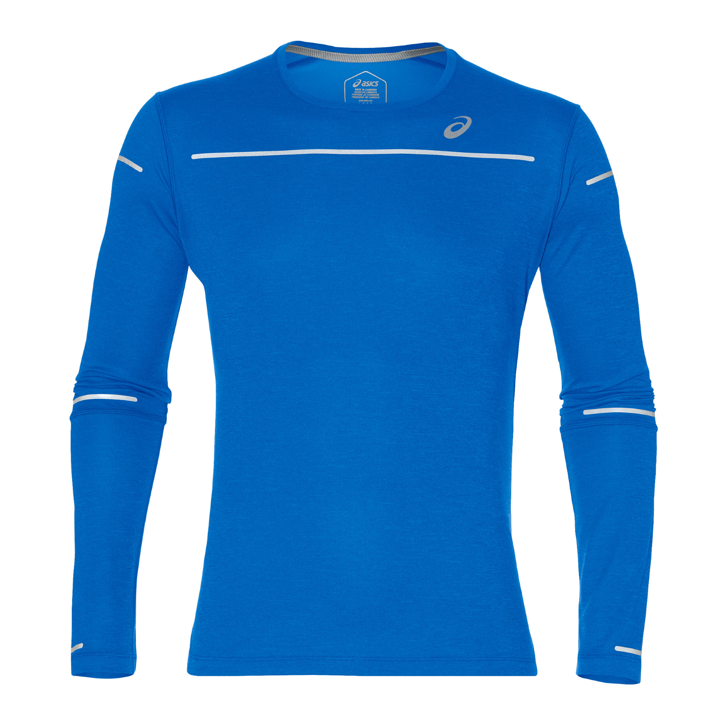 Lite Show Longsleeve Herren Blau Silber