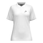 HEAD Bekleidung HEAD Club 25 Tech Polo Damen-Weiß