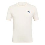 Diadora Bekleidung Diadora Ss T-Shirt Herren-Creme