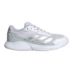 adidas Schuhe adidas Courtquick Padelschuh Damen-silber, wei&szlig;