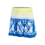 Lucky in Love Bekleidung Lucky in Love Shibori Wave 14in Rock Damen-Blau,Mehrfarbig