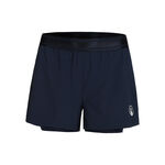Quiet Please Bekleidung Quiet Please Point 2in1 Shorts Damen-Dunkelblau