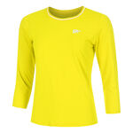 Racket Roots Bekleidung Racket Roots Teamline Longsleeve Damen-Gelb