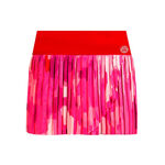 BIDI BADU Bekleidung BIDI BADU Lowey Tech Plissee Rock Damen-Rot,Rosa