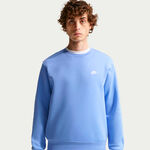 Nike Bekleidung Nike Club Crew Sweatshirt Herren-hellblau