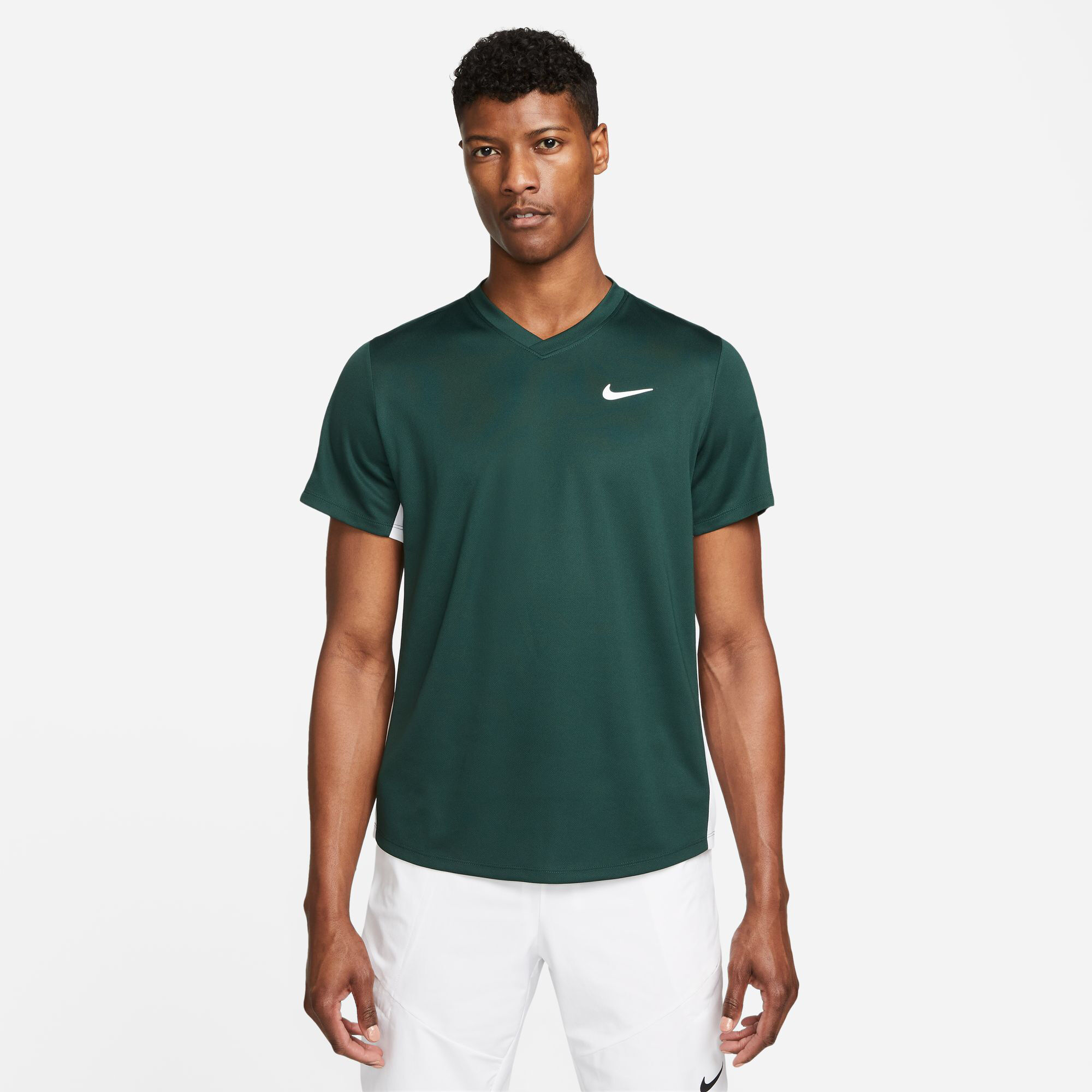 Court Victory Dri Fit T Shirt Herren Grun