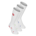 BIDI BADU Bekleidung BIDI BADU Crispy White Crew Move Tennissocken-Weiß