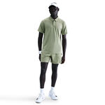 Nike Bekleidung Nike Court Dri-FIT Advantage Polo Herren - oliv, weiß