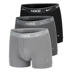 Nike Bekleidung Nike Everyday Cotton Stretch Boxer Short Herren-Schwarz,Grau