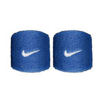 Nike Bekleidung Nike Swoosh Classic Schweißband Unisex - blau, weiß