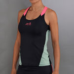 Endless Bekleidung Endless Grace Tank-Top Damen-Schwarz,Gr&uuml;n