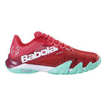Babolat Padelschuhe Babolat Jet Premura 2 Lebron Padelschuh Herren-Rot,Grün