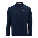 Tecnifibre Bekleidung Tecnifibre Thermozip Longsleeve Herren - dunkelblau, 