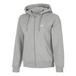 Quiet Please Bekleidung Quiet Please Essential Zip Sweatjacke Damen-grau