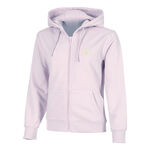 Quiet Please Bekleidung Quiet Please Mind Taped Zip Sweatjacke Damen-Flieder,Neongrün