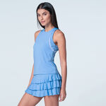 Lucky in Love High Neck Action Tank W/Bra