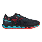 Mizuno Padelschuhe Mizuno Wave Enforce Tour 2 Padel Padelschuh Herren - schwarz, blau