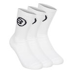Bullpadel Bekleidung Bullpadel 3 Er Pack Tennissocken-Wei&szlig;