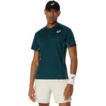 ASICS Bekleidung ASICS Match Actibreeze Polo Herren-Dunkelgrün