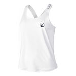 Quiet Please Bekleidung Quiet Please Serve & Volley Tank-Top Damen - weiß, 