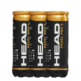 HEAD Padel Pro S 3er Dose 3 x Dosen