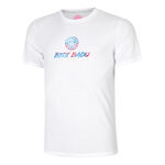 BIDI BADU Bekleidung BIDI BADU Logo Chill T-Shirt Herren - weiß, 