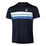 Ocean Block Stripe Receiver Tee
