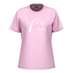 HEAD Bekleidung HEAD Lara T-Shirt Damen-Rosa