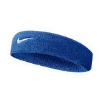 Nike Bekleidung Nike Swoosh Classic Haarband Unisex - blau, weiß