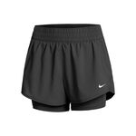 Nike Shorts Nike Dri-Fit One MR 2in1 Shorts Damen-Schwarz