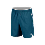 Quiet Please Bekleidung Quiet Please Create Drop 7in Shorts Herren-Petrol,Wei&szlig;