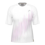 HEAD Bekleidung HEAD Performance T-Shirt Damen-Weiß,Berry