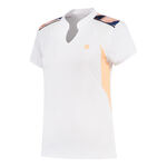 K-Swiss Bekleidung K-Swiss Hypercourt Advantage 3 T-Shirt Damen - weiß, apricot
