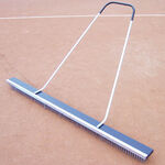 Tegra Platzbedarf Tegra Stahldrahtbesen 2m Mit Bügel-Silber