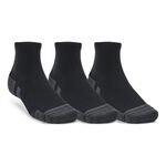 Under Armour Bekleidung Under Armour Performance Tech Quarter Tennissocken 3er Pack-Schwarz