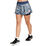 Fingerprint Printed Wavy Skort