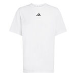 adidas Tennisbekleidung adidas D4T Essentials T-Shirt Herren-wei&szlig;