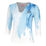 Watercolour V-Neck Longsleeve