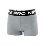 Nike Bekleidung Nike Pro 3in Ballshorts Damen-Grau,Schwarz