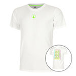 Quiet Please Bekleidung Quiet Please Wild Collage T-Shirt Herren-Wei&szlig;,Mehrfarbig