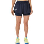 ASICS Bekleidung ASICS Match Shorts Damen-Dunkelblau