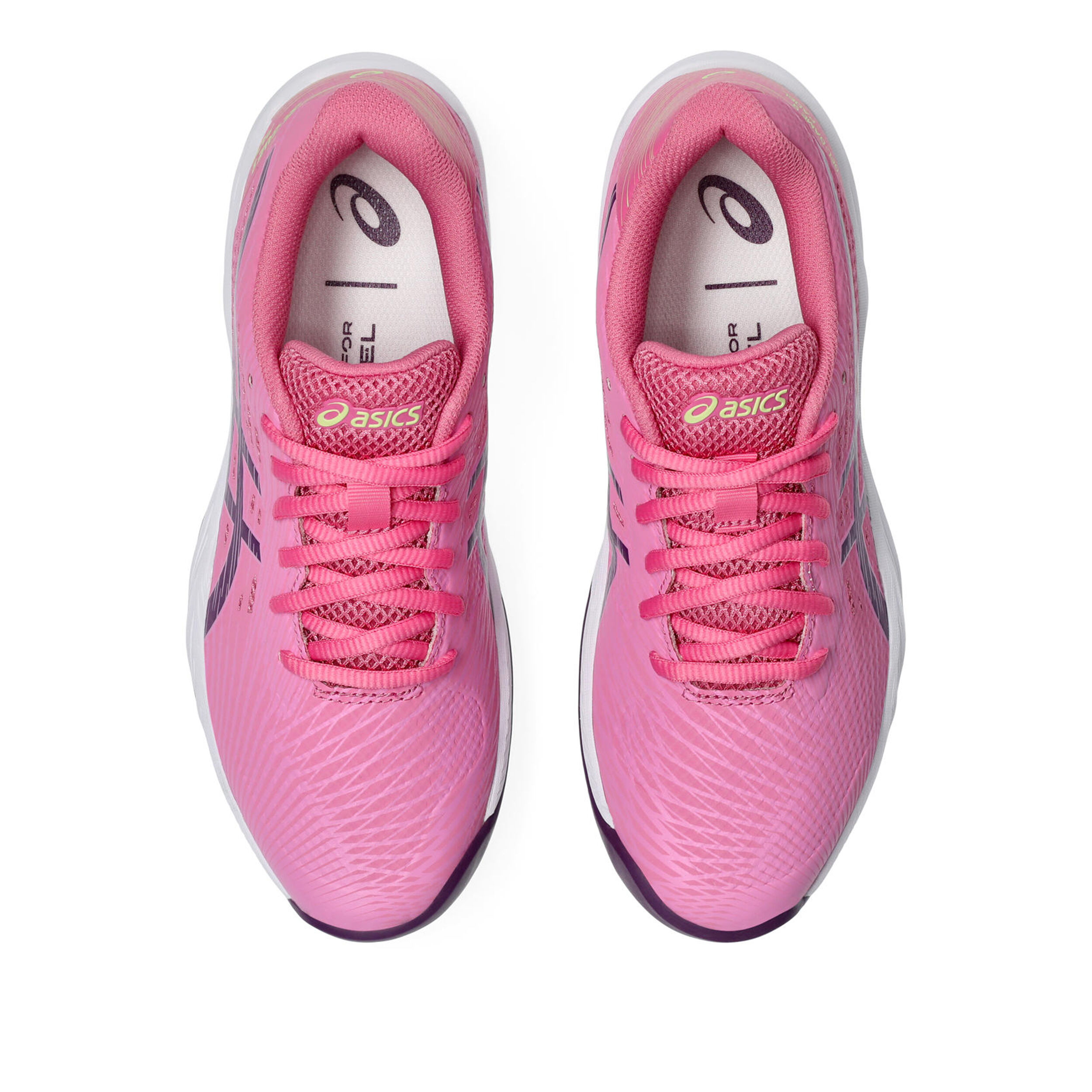 Gel Game 9 Padelschuh Damen Rosa Dunkelblau