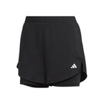 adidas Bekleidung adidas MIN 2in1 Shorts Damen - schwarz, 