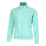 Quiet Please Bekleidung Quiet Please Wild Return Trainingsjacke Damen-Türkis,Weiß