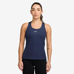 Nike Bekleidung Nike Dri-Fit Swoosh Tank-Top Damen-Dunkelblau
