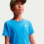 Nike T-Shirt Nike Embroided Futura  T-Shirt Kinder-blau